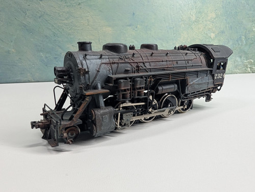 Locomotora de vapor Bachmann escala HO 2-8-0, desgastada #2324 LEER | Zustand: Used