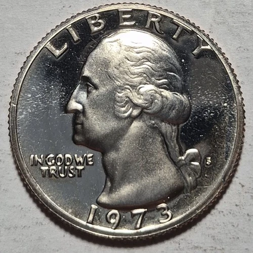 1973S Gem Proof Washington Quarter