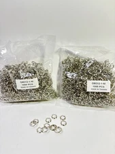 2,000 Pieces Polished Nickel Metal Prong Button Snap Fastener Back 10mm-3/8 Inch