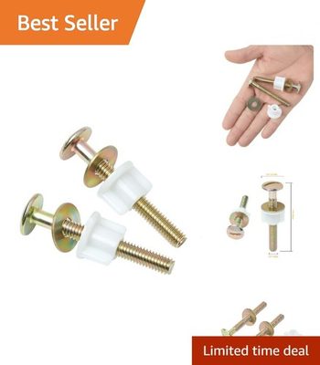 #ad #ad Universal Toilet Seat Installation Hardware 2Pcs Screws and Washers Set $11.99