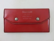 Starrett No. S167C Radius Gage Gauge Set Stainless Steel Vintage Made In USA
