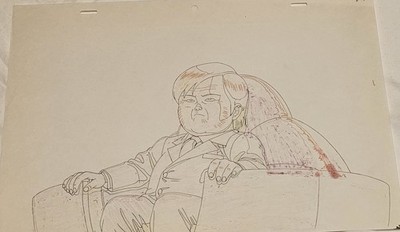 Katsuhiro Ôtomo Akira Anime 1988 Original Production Cel Douga Sketch