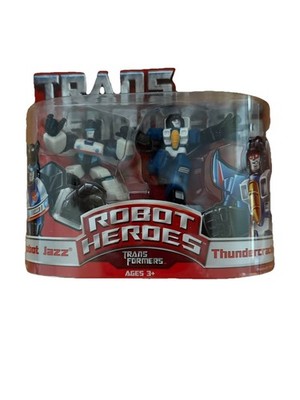 Hasbro Transformers Robot Heroes: Autobot Jazz & Thundercracker Action Figure