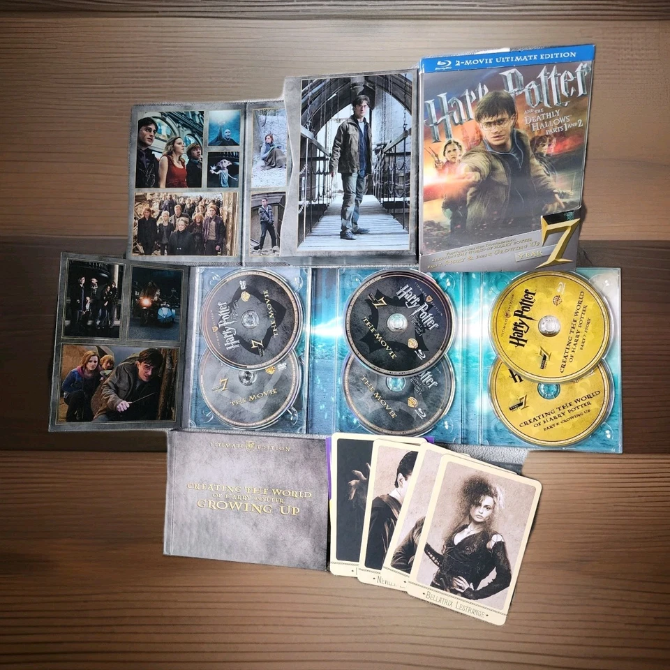 Harry Potter and the Deathly Hallows PART 1-2 Ultimate Edition Disc Blu-ray - Image 2 of 4