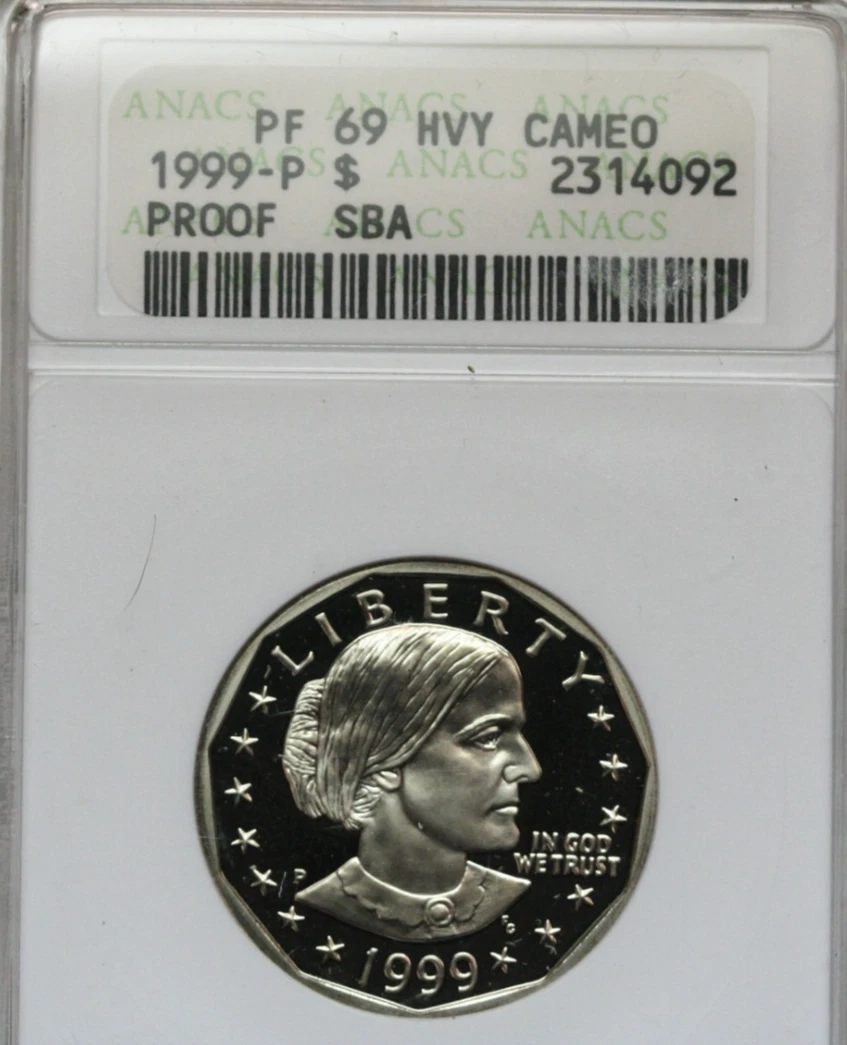 コレクション 1999 Susan B. Anthony Proof Coin Susan B Anthony Dollar 1999-P Proof - Golden Eagle Coins
