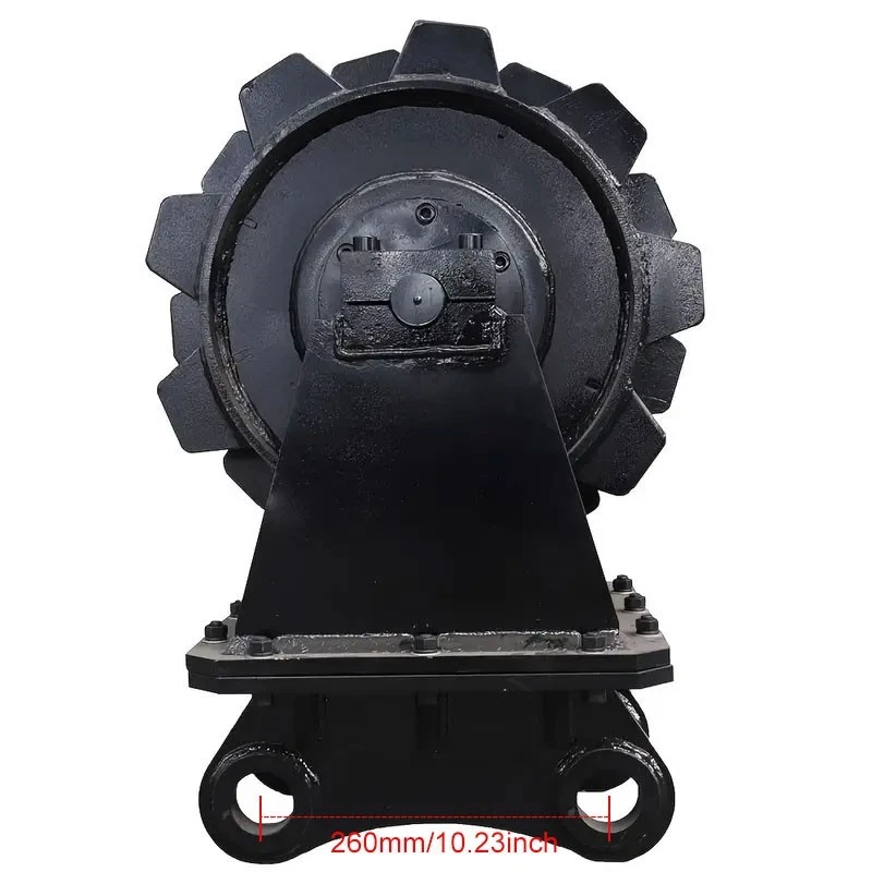 Rueda de rodillos de alta resistencia para excavadora CAT 305 | Accesorio compactador de zanja Foto 2 de 4