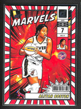 ALIYAH BOSTON 2025 Panini Donruss WNBA Net Marvels #10 Fever