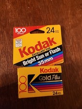 Kodak 35mm Gold 100 Film 24 Exp, UNOPENEd 11/1994