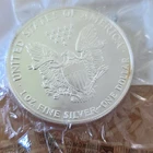 1992 Ch Unc $1 American Silver Eagle 1 oz .999 Silver