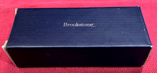 Brookstone folding Wooden Hanger with built in lint brush -GREAT for travel