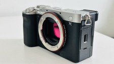 Sony A7C Full Frame Mirrorless Camera Silver Body - Excellent condition