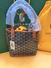 Goyard Anjou Mini Black/Tan wendbare Tasche, ...