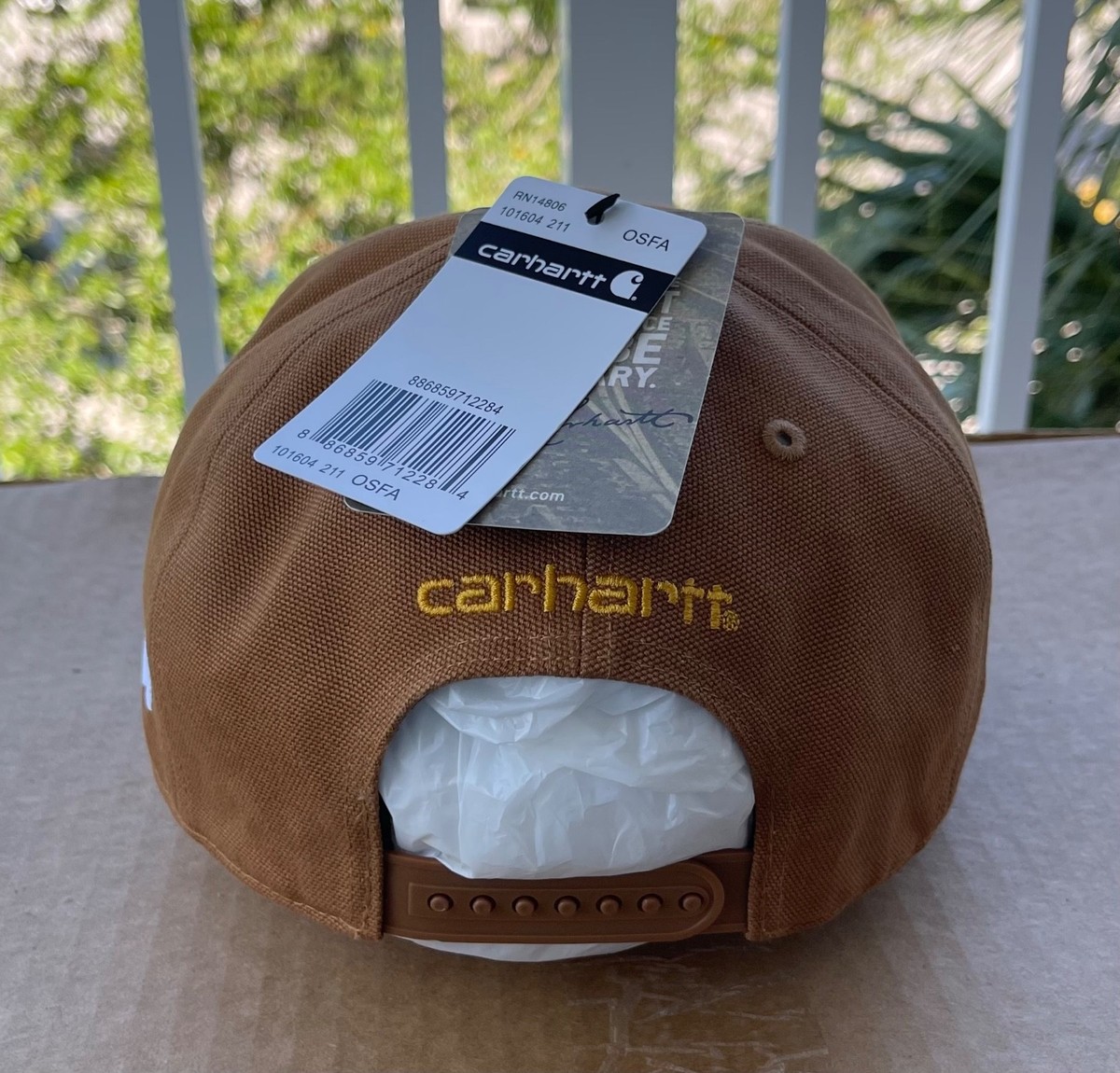 Carhartt 101604211 Men's Ashland Cap - Brown for sale online | eBay