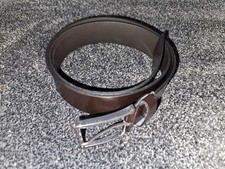 Hugo Boss Giaspo Sz40 Mens Belt To fit 32" - 33" Waist Dark Brown 100% Cow Skin
