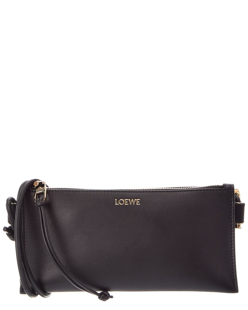Loewe Joya Leather Shoulder Bag Women's Black