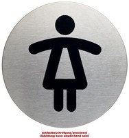 Durable Piktogramm 'Behinderten-Wc', Durchmesser: 83 Mm