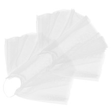 2 Pcs Mesh Sleeves Removable Puff for Wedding Detachable Dresses