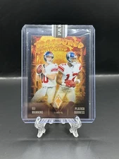 Eli Manning Plaxico Burress 2024 Phoenix Treasured Tandems Black Celestial 1/1