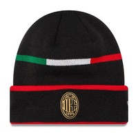New Era WintermüTze Cuff Beanie - 1995 Ac Mailand Schwarz