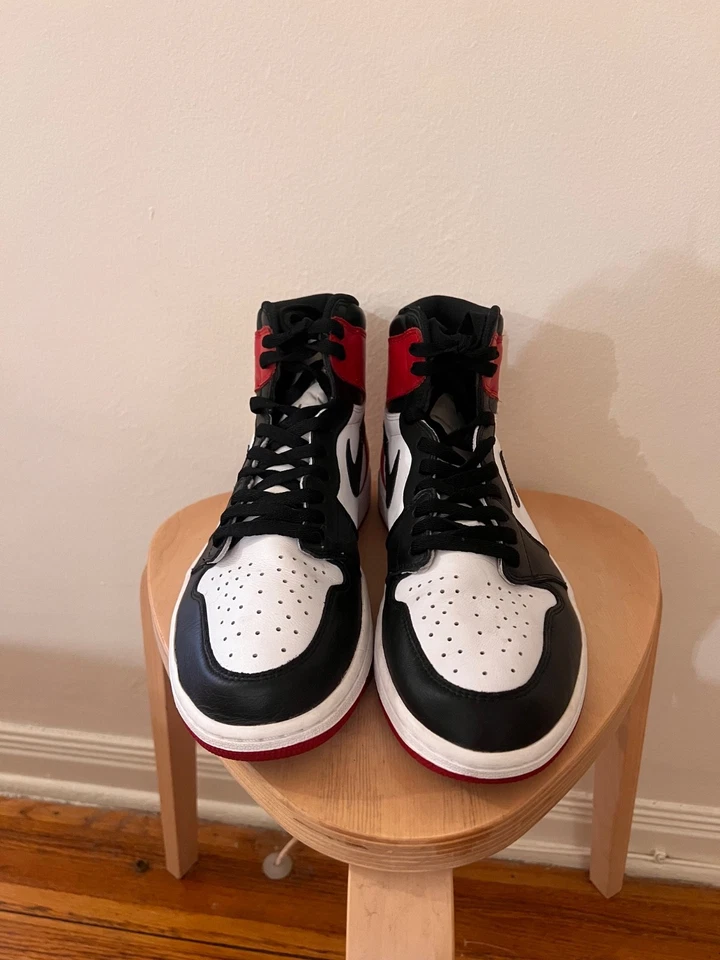 Talla 12 - Jordan 1 Retro Alto OG Puntera Negra 2016 Foto 3 de 4