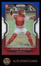 2021 Panini Prizm #151 Rafael Marchan Red/White/Blue Prizm