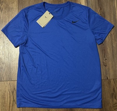 Nike Women's Dri-FIT Legend T-Shirt Bright Blue Size Med DX0687-405
