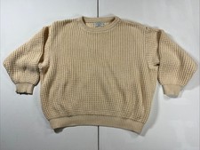 Vintage United Colors of Benetton Sweater Womens 46 Large Made In Italy Chunky