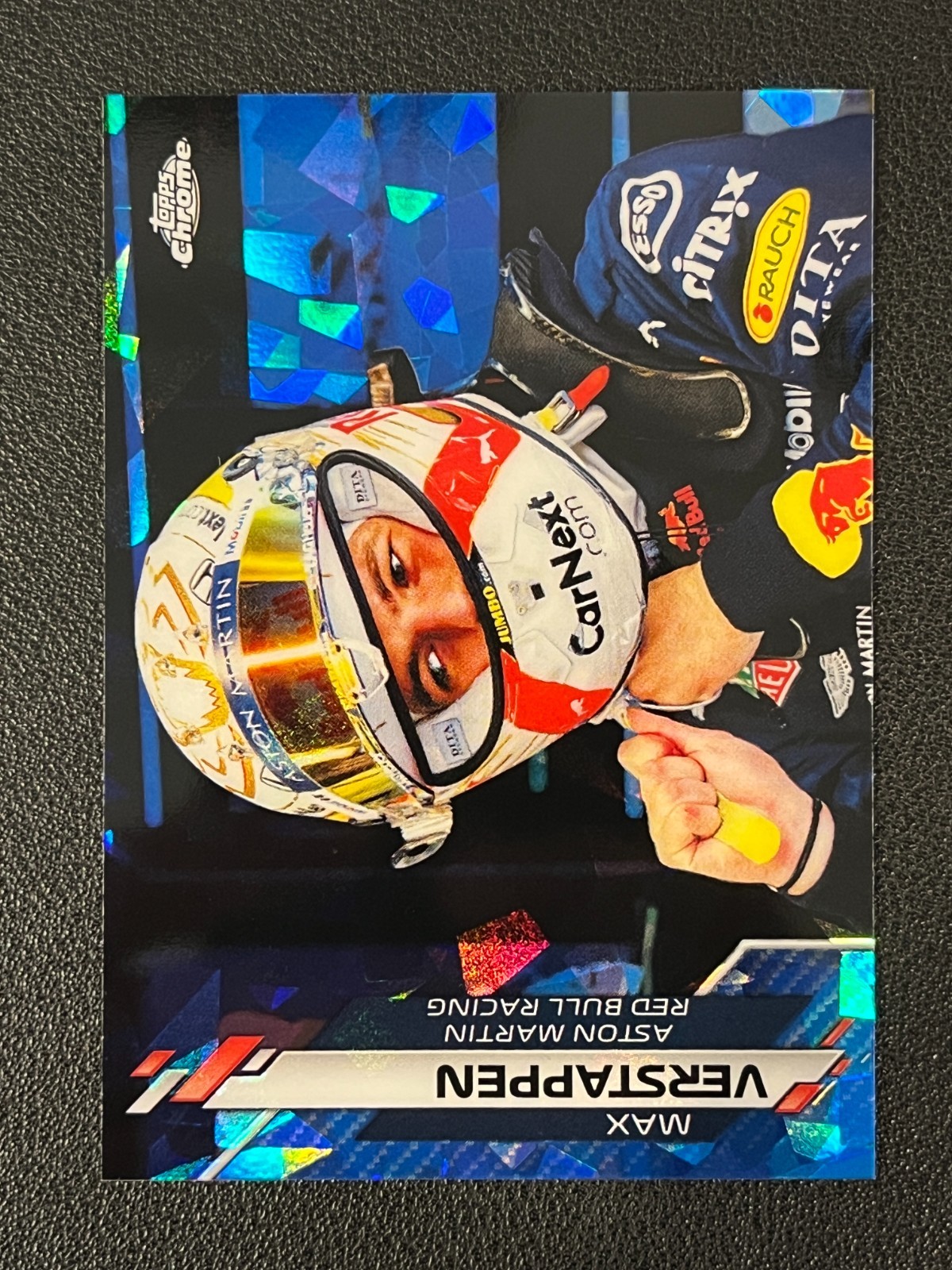Max Verstappen 2020 Topps Chrome F1 Sapphire Driver 179