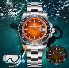 🤿🏊 OROLOGIO SUBACQUEO 20ATM, ADDIESDIVE con movimento Giapponese MIYOTA 2115.