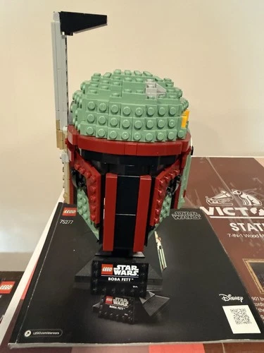 LEGO Star Wars: Boba Fett Helmet (75277) Pre Built W/ Manual
