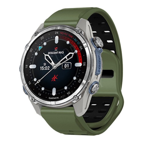 Pulsera de silicona Quick Fit para Garmin Fenix E 8 7X/7 6X/6 5X/5 Plus 3HR Epix Pro - Imagen 45 de 60