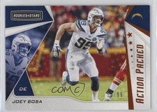 2019 Panini Rookies & Stars Action Packed Orange 23/99 Joey Bosa #AP-JB 13gp