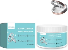Silver Polish Cleaner,Jewelry Cleaner Tarnish Remover,Safe & Gentle,No Rinse,For