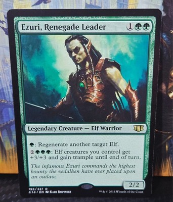 magic the gathering - Ezuri, Renegade Leader - Legendary Creature - Elf - Rare