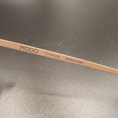 MODO Eyeglass Frames Model 4104 Pink Tortoise Titanium 53-18-140