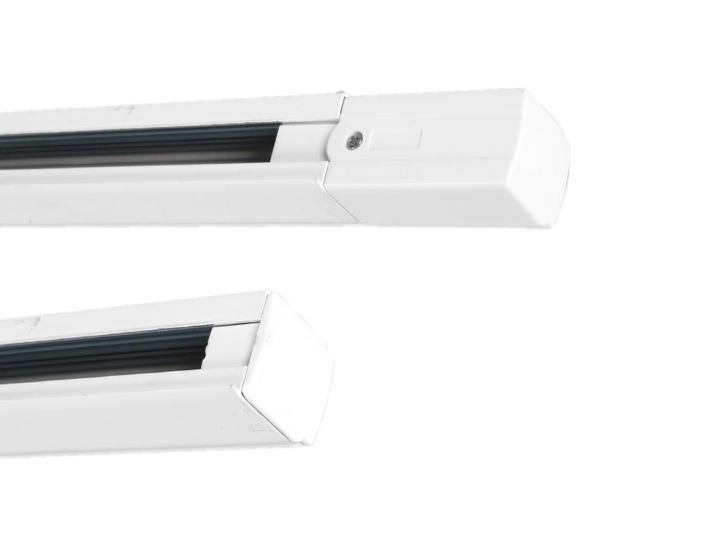 Binario LED a 4 vie (fino a 3 luci), 1,5 m di colore bianco. Include (D0L)