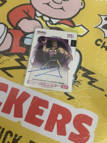 2025 Bo Jackson Battle Arena Alpha Update Hogeball HEX Auto /10 MERRIL HOGE