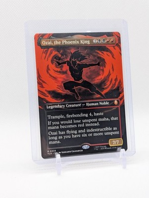 MTG - Ozai, the Phoenix King - Borderless Mythic #335 - Avatar: TLA NM