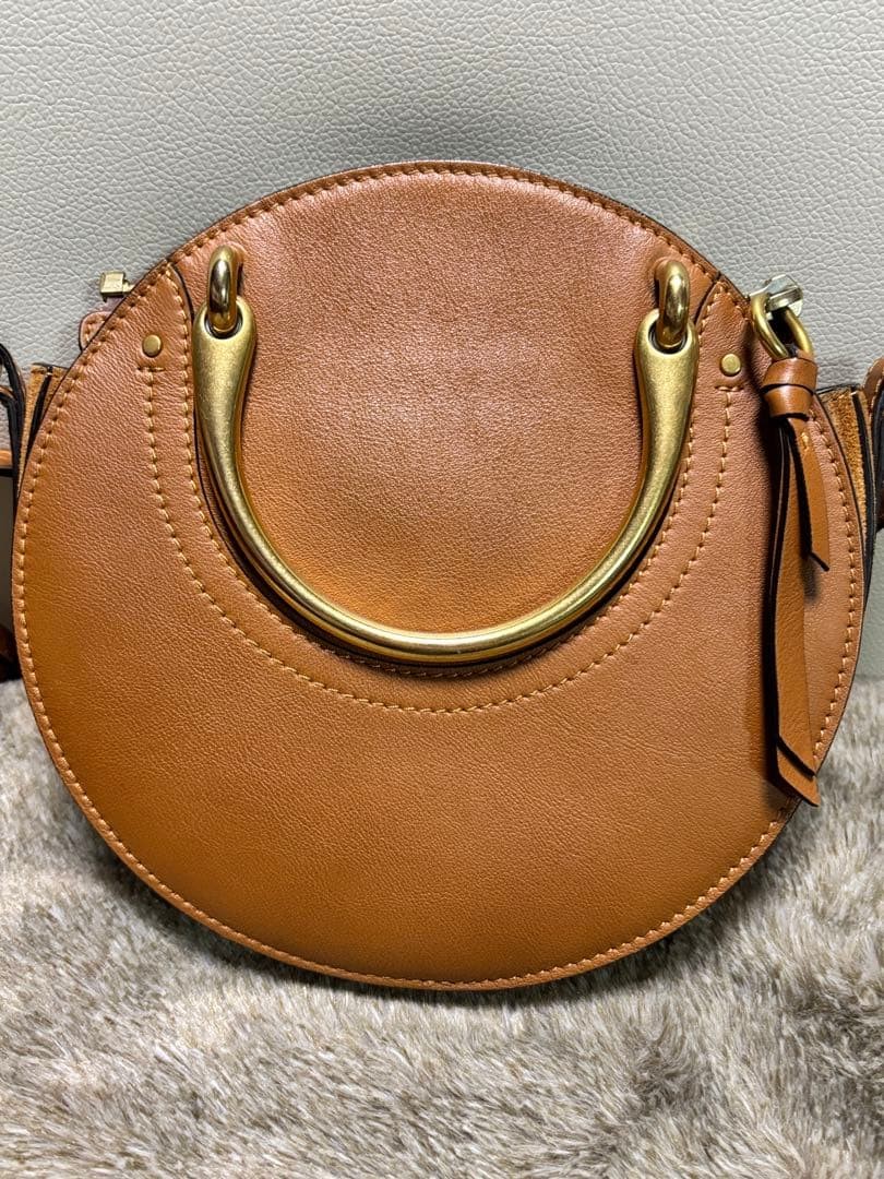Chloe Brown Suede Pixie Shoulder Bag Authentic Le… - image 6