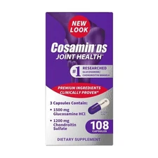 Cosamin DS Joint Health Supplement Joint Pain & Stiffness Relief 108 Caps 01/27+
