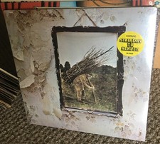 Led Zeppelin IV FACTORY SEALED  ZOSO Vinyl LP Album 1977 w/Hype, Record Club