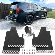 For Gmc Yukon Mud Flaps Trucks Splash Guard Front Rear Reflective Strips 4pcs