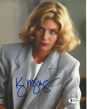 KELLY MCGILLIS SIGNED 'TOP GUN' 8x10 MOVIE PHOTO CHARLIE ACTRESS 5 BECKETT COA