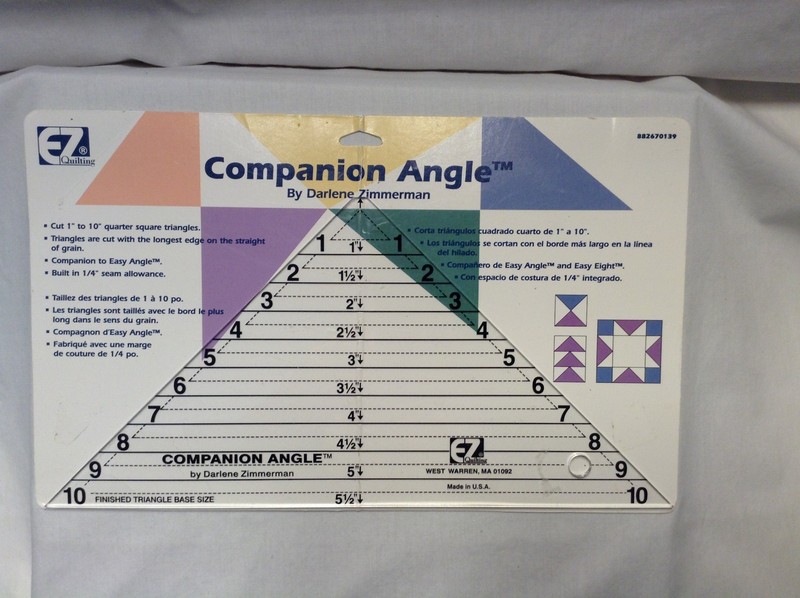 EZ Quilting Companion Angle Template #882670139 - Darlene Zimmerman