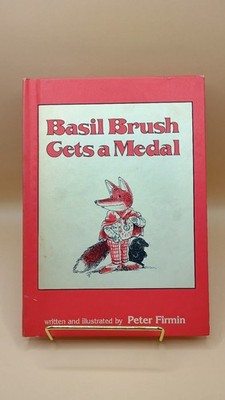 Vintage Basil Brush Gets A Medal Hardcover Book Peter Firmin 1978 Weekly Reader
