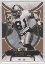 2015 Topps Supreme Copper 40/194 Tim Brown #56 HOF 0c3
