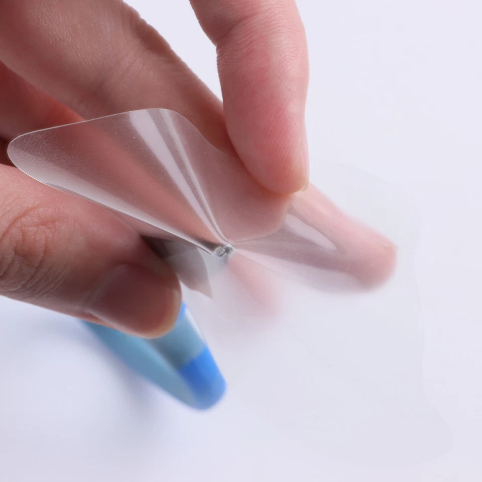 8pcs Car Door Handle Anti Scratch Invisible Sticker Transparent Decal Protector - Изображение 3 из 4