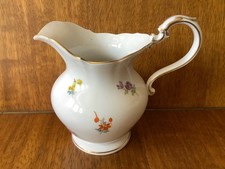 Sahnek&auml;nnchen Milchk&auml;nnchen Prunk  Meissen Porzellan Landhausstil Sreubl&uuml;mchen