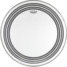 Remo Powersonic Clear Bass Drumhead - 22 inches 3-pack Bundle