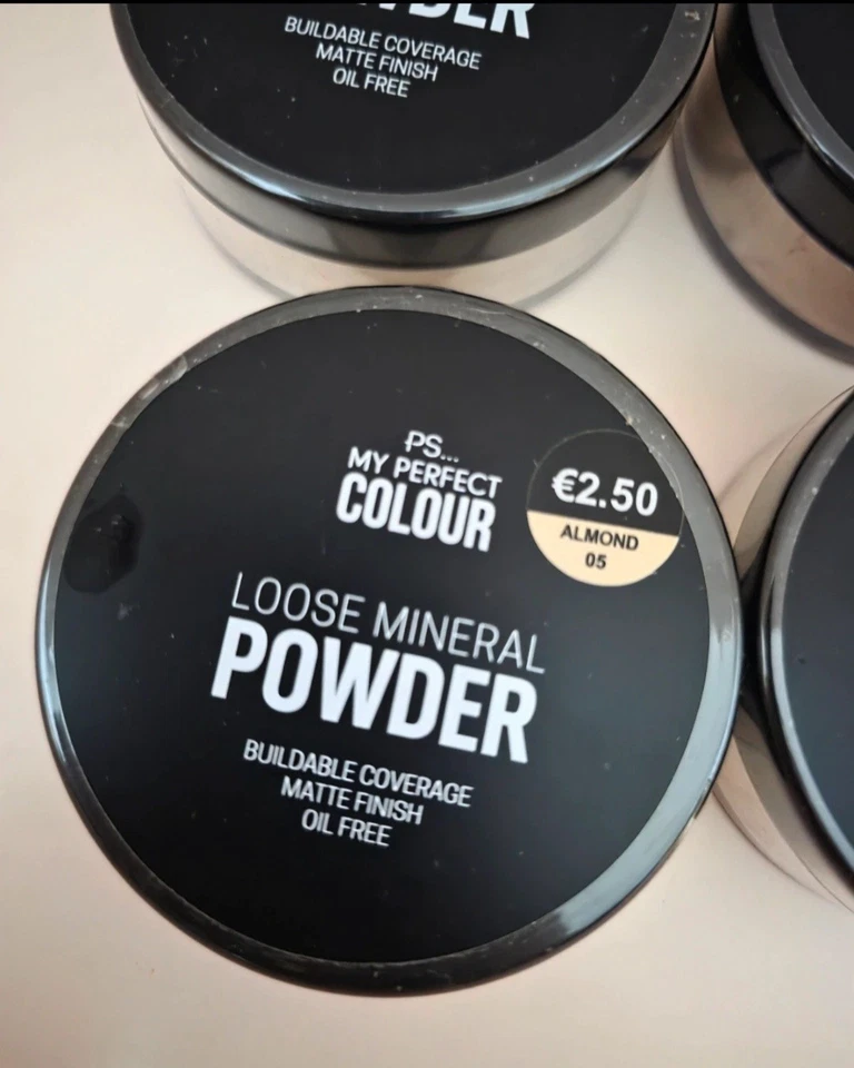 Primark PS My Perfect Colour Loose Mineral Powder – Almond 05 (Bundle of 4) - Image 2 of 3